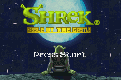 Shrek - Hassle at the Castle Title Screen